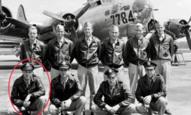 Lieutenant George F. Wilson Jr.'s plane crashed during WWII